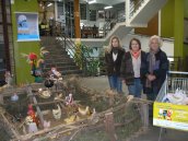Presidente do Banco de Alimentos recebe alimentos doados para a campanha 